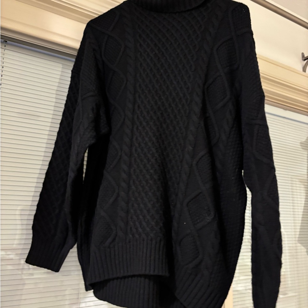 Sunday Best Black Turtleneck Sweater